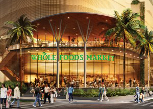 併設のショッピングセンター