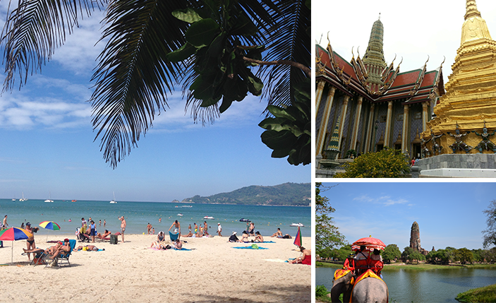 多くの日本人が訪れる観光立国タイ