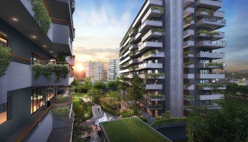 緑のオアシスに加え美しく現代的なデザイン。