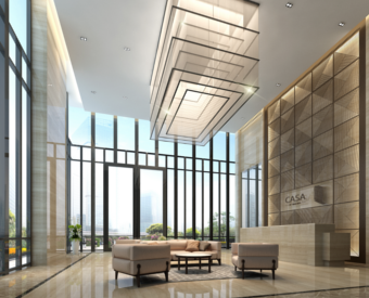 カーサメリディアン　エントランスロビー