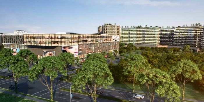 空港徒歩圏の新しいランドマークとして地元での期待も高い