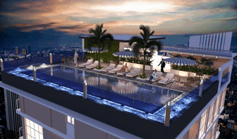 J Tower South BKK1完成予想イメージ・屋上プール