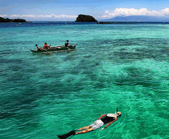 ダバオで盛んなマリンスポーツ