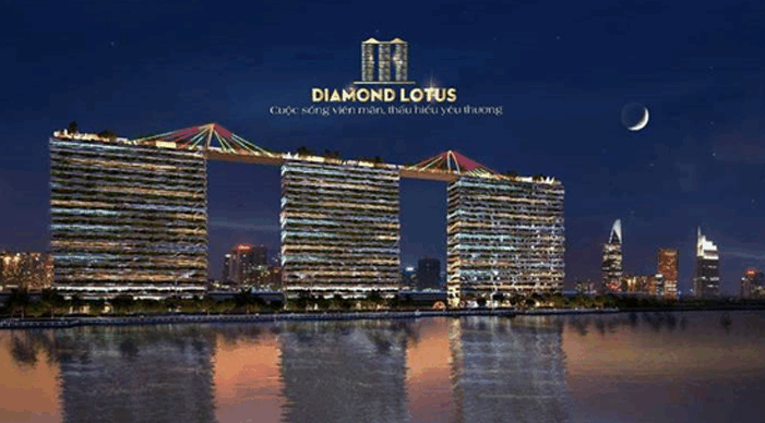 「ダイヤモンド・ロータス・リバーサイド住宅開発プロジェクト」イメージ