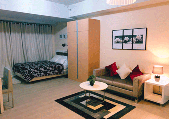 Airbnbを活用したコンドミニアムの室内