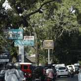 インドネシア・ロンボク島の道路