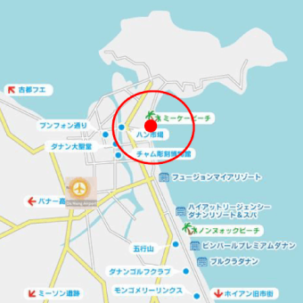 今回ご紹介する物件の地図