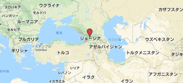 ジョージア地図