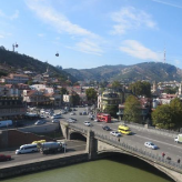 観光客が急増している首都トリビシ