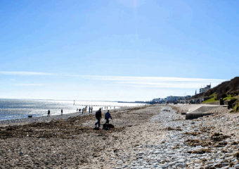 ブリドリンドンの海