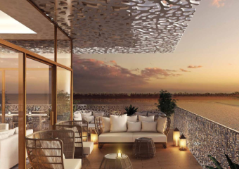 BVLGARI RESORT DUBAI ベランダ