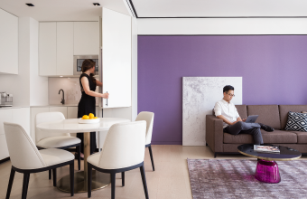 フラットアイアン・バイ・メリディアン室内