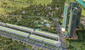 今回ご紹介する物件の上空イメージ