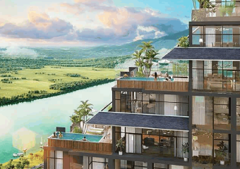 今回ご紹介する物件の上空イメージ