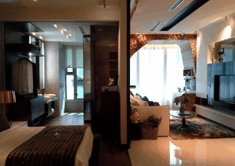 NOVO Ampang​リビング＆ベッドルーム