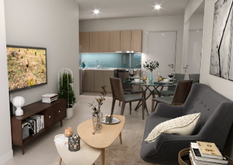 Larsen Towerリビング