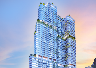 夜のThe le conde BKK1