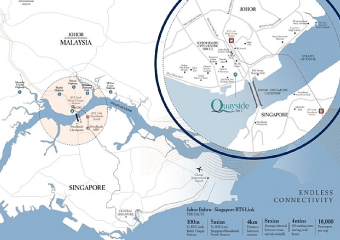 キーサイド JBCC・地図