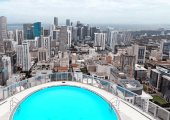 ダウンタウンマイアミ主要駅のコンドミニアム