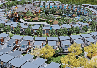 上空から見たカロリーナ