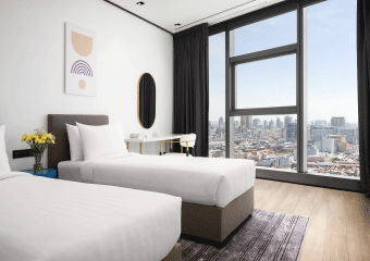 フラットアイアン・バイ・メリディアン寝室