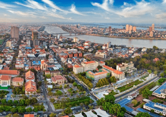 カンボジア首都プノンペン