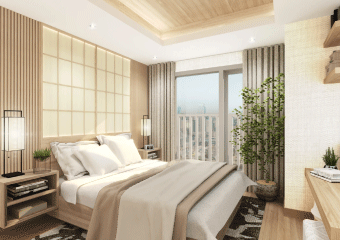 The Grand Midori Ortigas Tower2・寝室